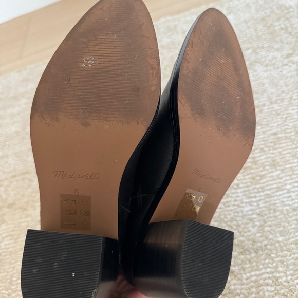 Madewell Black Booties Size 5 - Picture 7 of 7